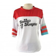 New! Suicide Squad Harley Quinn Cosplay T-Shirt  